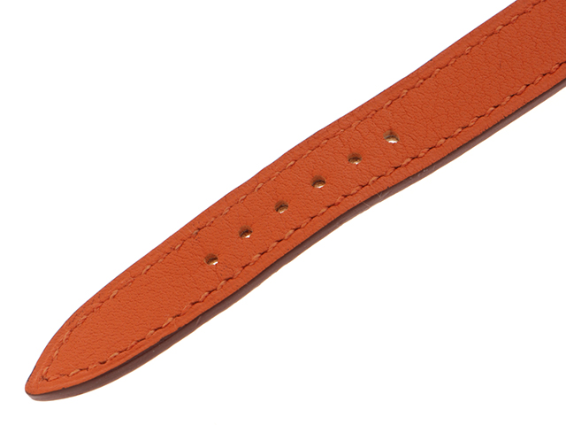 〈未使用〉HERMES ケープコッド　ストラップ　エトゥープ　レザーベルト HERMES エルメス ケープコッド Wトゥール SV925 シルバー SS