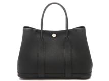 HERMES　エルメス　ガーデンTPM　ブラック　シルバー金具　ネゴンダ　Ｗ刻印（2024年頃製造）　2147100573893【432】