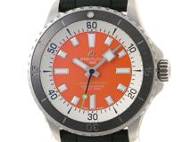 BREITLING　ブライトリング　スーパーオーシャンオートマチック４２　ケリー・スレーター1000本限定　A173751A1O1S1　腕時計　オレンジ文字盤【431】2147100574104