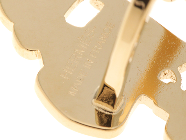 新品未使用　エルメススカーフリング ブリッドドゥガラ ゴールド HERMES エルメス スカーフリング ブリッドドゥガラ BRIDES de GALA