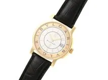 BVLGARI ブルガリ 腕時計 ソロテンポ ST35G K18イエローゴールド/革  