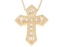 DAMIANI　ダミアーニ 　ベルエポッククラウン　ネックレス　K18 ゴールド　ダイヤモンド　14.4g　【471】