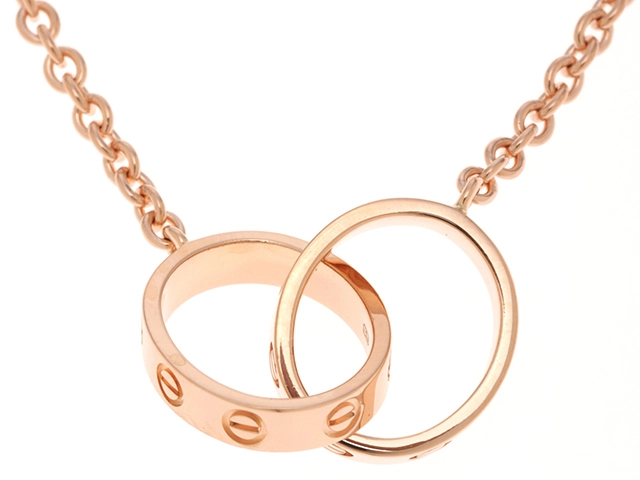 Cartier カルティエ ベビーラブ ネックレス K18 ゴールド 6.8g