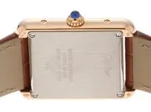 Cartier カルティエ 腕時計 タンクソロ SM W5200024 K18ローズゴールド/ステンレス/アリゲーター ホワイト文字盤 クォーツ【472】SJ