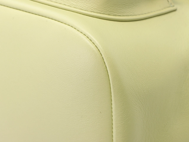 CHANEL シャネル マトラッセデュマスモールバックパック ライムグリーン/ゴールド金具 カーフ AS2908【472】YY