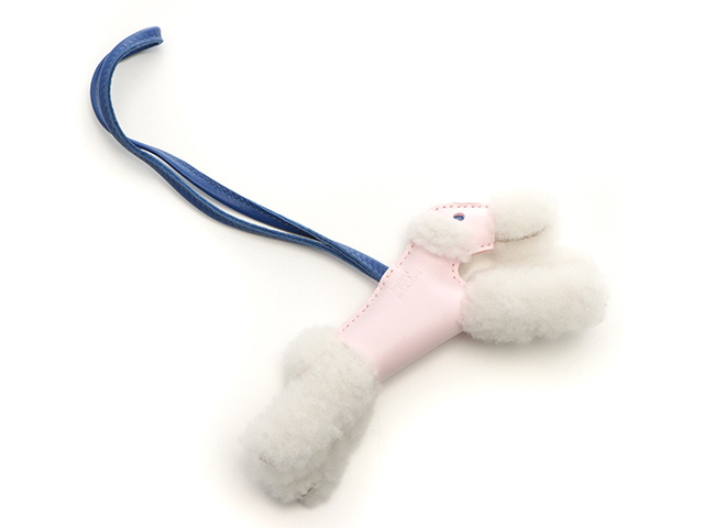 HERMES エルメス　バディ　チャーム　ローズダーリン HERMES エルメス バディ チャーム ローズダーリン×ブルーフランス