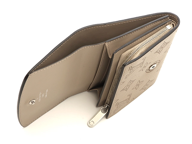 LOUIS VUITTON　ルイ・ヴィトン　ポルトフォイユ・イリスコンパクト　マヒナ　ガレ　M62542　二つ折り財布【207】2147100581621