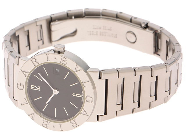 BVLGARI　ブルガリ　時計　ブルガリブルガリ　BB26SS　レディース　クオーツ　SS　黒文字盤【431】2147100581959