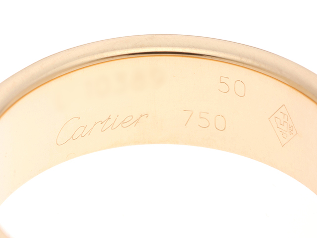 Cartier ラブリング　サイズ50 Cartier カルティエ ミニラブリング/フルダイヤ#50(日本サイズ9.5号