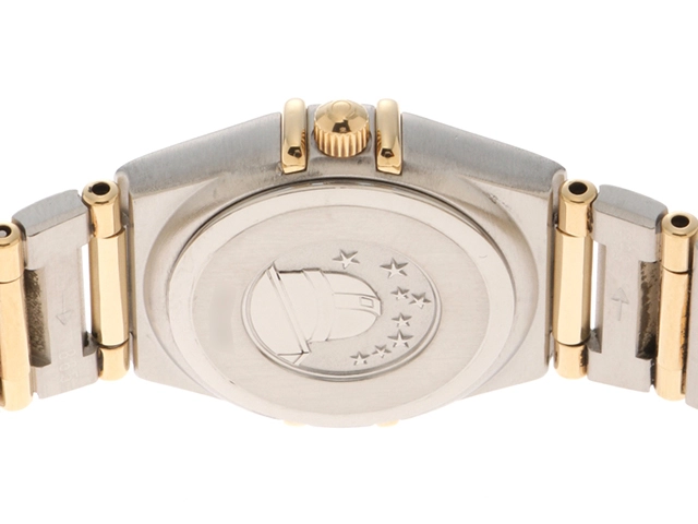 OMEGA オメガ 腕時計 コンステレーション ミニ 1262.15 SS/YG シャンパン/12PD文字盤【472】TS