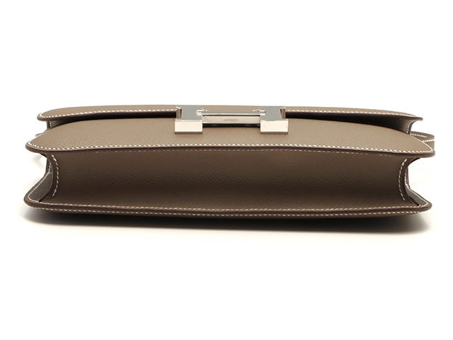 HERMES　エルメス　コンスタンス・エラン　ミロワール　ヴォーエプソン　エトゥープ　シルバー金具　K刻印（2025年頃製造）　2147100584943【432】
