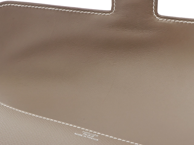 HERMES　エルメス　コンスタンス・エラン　ミロワール　ヴォーエプソン　エトゥープ　シルバー金具　K刻印（2025年頃製造）　2147100584943【432】