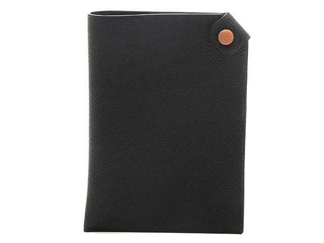 HERMES エルメス ターマックPM ブラック ゴールド ヴォーエプソン