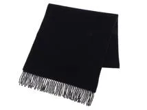 HERMES エルメス カシミヤマフラーダブルフェイス ブルー 【472】KS の