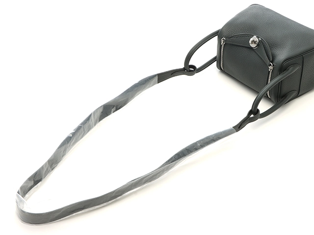 HERMES　エルメス　ショルダーバッグ　リンディ・ミニ　ヴェールマングローブ/SV　【471】