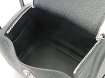 HERMES　エルメス　ショルダーバッグ　リンディ・ミニ　ヴェールマングローブ/SV　【471】