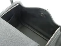 HERMES　エルメス　ショルダーバッグ　リンディ・ミニ　ヴェールマングローブ/SV　【471】