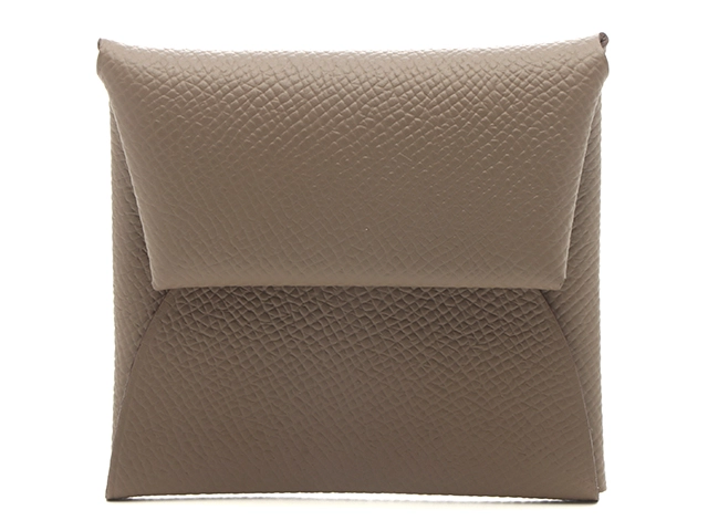 HERMES エルメス バスティア コインケース エトゥープ エプソン W刻印