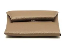 【極美品】☆エルメス☆ケース☆バスティア☆エトゥープ☆希少色☆W刻印 HERMES エルメス バスティア コインケース エトゥープ エプソン W刻印