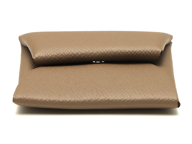 新品同様HERMES バスティア ケース エトゥープ HERMES エルメス バスティア コインケース エトゥープ エプソン W刻印