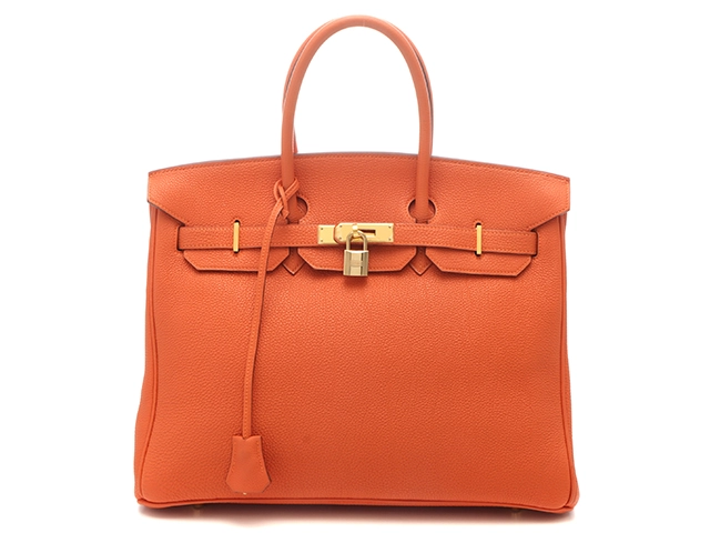 エルメス HERMES バーキン35空箱　オレンジボックス　1312 正方形 HERMES エルメス バーキン35 オレンジ GP トゴ □F刻印 2147100587227