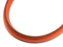 HERMES　エルメス　バーキン35　オレンジ　GP　トゴ　□F刻印　2147100587227　【437】