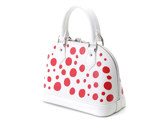 Louis Vuitton　ルイヴィトン　ＬＶｘＹＫ　アルマＢＢ　エピ　ブロン/ルージュ　草間彌生コラボ2023年　M21712　【472】YN