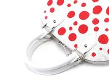 Louis Vuitton　ルイヴィトン　ＬＶｘＹＫ　アルマＢＢ　エピ　ブロン/ルージュ　草間彌生コラボ2023年　M21712　【472】YN