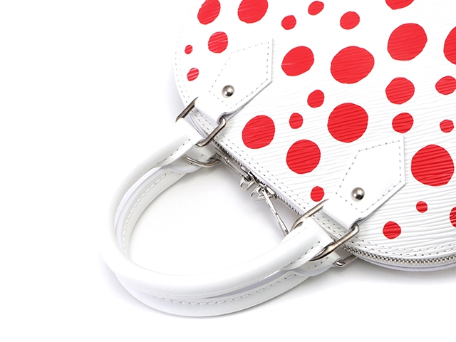 Louis Vuitton　ルイヴィトン　ＬＶｘＹＫ　アルマＢＢ　エピ　ブロン/ルージュ　草間彌生コラボ2023年　M21712　【472】YN