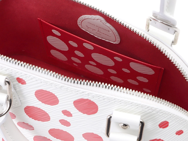 Louis Vuitton　ルイヴィトン　ＬＶｘＹＫ　アルマＢＢ　エピ　ブロン/ルージュ　草間彌生コラボ2023年　M21712　【472】YN