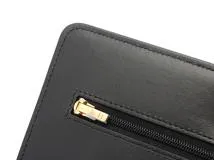 CHANEL 　シャネル　ショルダーバッグ　マトラッセ　ターンロック　チェーンウォレット　ブラック・GP金具　ラムスキン　AP4241　箱付き【472】HA