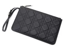 Dior　ディオール　マクロカナージュ　トゥジュールバッグラージ　ブラック／ＧＰ　カーフ　トートバッグ【431】2147100587982