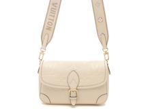 LOUIS VUITTON　ルイヴィトン　2WAY バッグ　ディアヌ　モノグラム・アンプラント　クレーム　M46388　RFIDﾀｸﾞ　【471】　RE