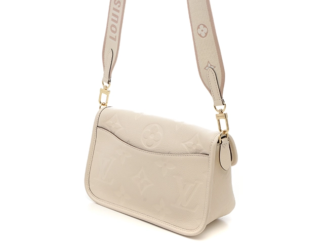 LOUIS VUITTON ルイヴィトン 2WAY バッグ ディアヌ モノグラム・アンプラント クレーム M46388 RFIDタグ 【471】 RE