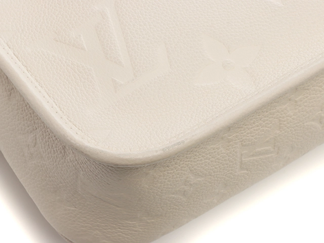 LOUIS VUITTON ルイヴィトン 2WAY バッグ ディアヌ モノグラム・アンプラント クレーム M46388 RFIDタグ 【471】 RE