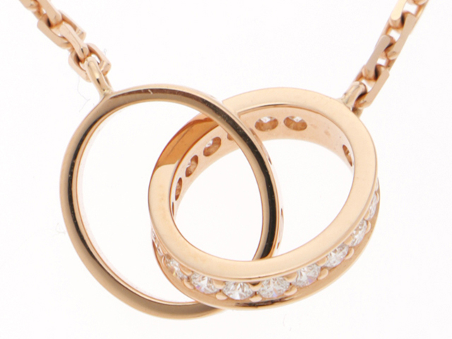 CARTIER カルティエ ベビーラブ ネックレス 18金 K18ピンク