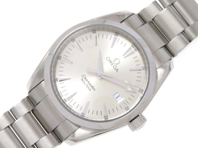 OMEGA オメガ 時計 シーマスター アクアテラ 2518.30 SS/シルバー文字