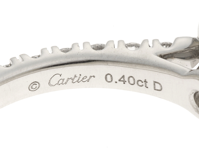 Cartier カルティエ 貴金属・宝石 デスティネ ソリテール リング PT950