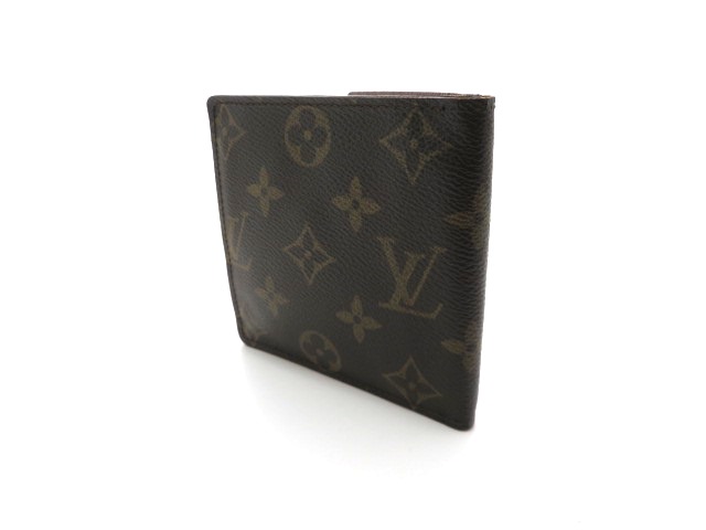 美品❣ヴィトン モノグラム ポルトフォイユ マルコ 二つ折り 財布 M61665 LOUIS VUITTON ルイヴィトン 二つ折り財布 ポルトフォイユマルコ