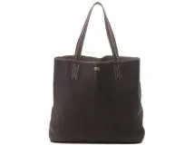 HERMES　エルメス　トートバッグ　ドゥブルセンス45　トリヨンクレマンス　マロン／エトゥープ　433