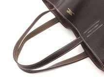 HERMES　エルメス　トートバッグ　ドゥブルセンス45　トリヨンクレマンス　マロン／エトゥープ　433