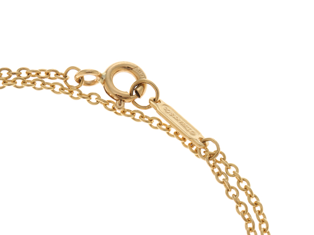 安心鑑定 大幅最終値下 ティファニーブレスレット ボウリボン 5Pダイヤ