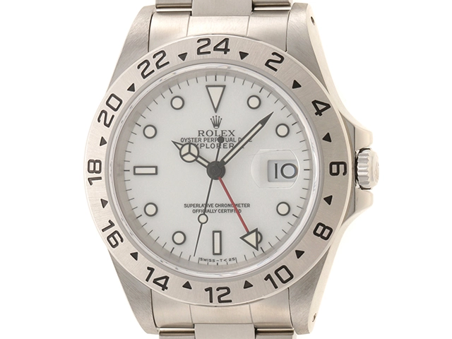 ロレックス ROLEX 16570 U番(1997年頃製造) ホワイト メンズ 腕時計