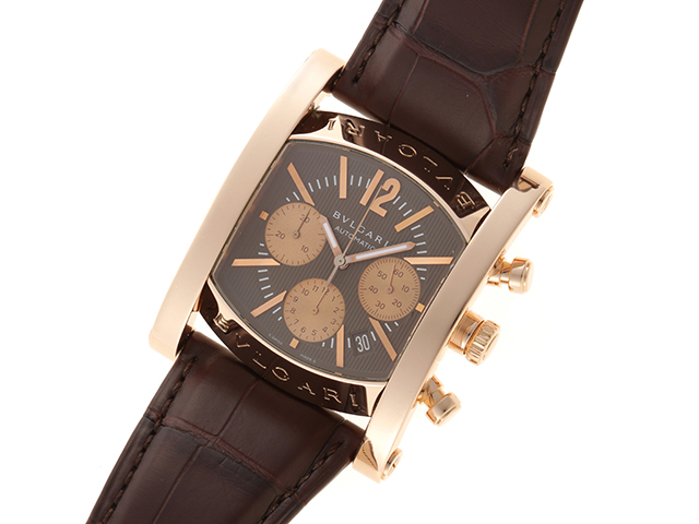 BVLGARI ブルガリ アショーマ クロノ AAP48GCH メンズ 時計 自動巻き