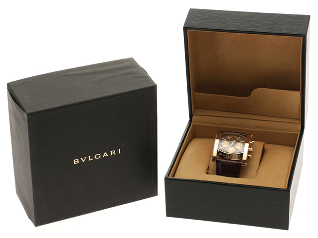 BVLGARI ブルガリ アショーマ クロノ AAP48GCH メンズ 時計 自動巻き 