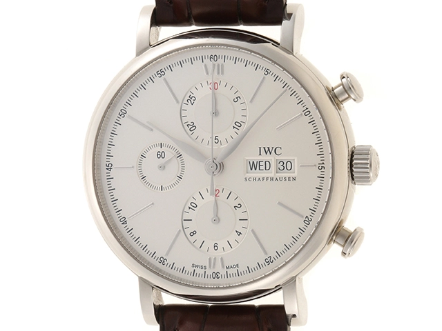 IWC ポートフィノ クロノグラフ IW391002 メンズ 腕時計 デイデイト 自動巻き インターナショナル ウォッチ カンパニー Portofino VLP 90182400