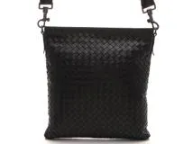 BOTTEGA VENETA ボッテガ ヴェネタ バッグ ショルダーバッグ イントレチャート ブラック レザー 斜め掛け クロスボディ 276357【473】  の購入なら「質」の大黒屋（公式）