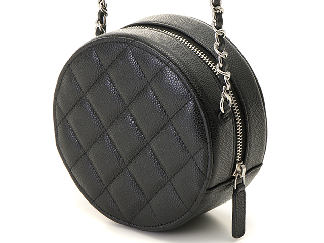CHANEL シャネル マトラッセラウンドチェーンショルダーポーチ A70657