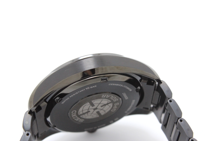 SEIKO セイコー アストロン SBXB049/8X53-0AB0 TI チタン 硬質コーティング ブラック文字盤 電波時計  【460】2147200408880