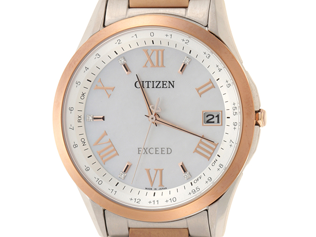 CITIZEN シチズン エクシード5PD CB1114-61W メンズ ソーラー チタン 2147200413259 【430】  の購入なら「質」の大黒屋（公式）